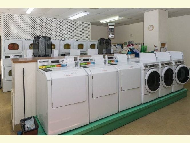 Our laundry is well maintained and well used